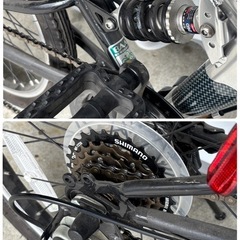 折り畳み自転車 20インチ Light step 6段変速 札幌市白石区の画像