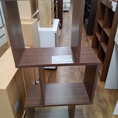 ★リユースのサカイ水戸店★オープンラックブラウンH127×D26...