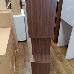 ★リユースのサカイ水戸店★オープンラックブラウンH127×D26.5×W59クリーニング済みMT5728の画像