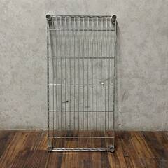 ww4/57 スチールラック メタルラック W90×D45×H180cm 4段 メタルシェルフ 収納 棚 キャスター付き 解体済み ★直接引取歓迎の画像