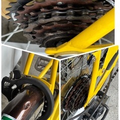 折り畳み自転車 20インチ lindo cerezo 6段変速 札幌市白石区の画像