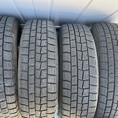 スタッドレス　軽トラ　13インチ　タイヤ　冬タイヤ　小倉南区　タイヤ軽トラ用　ダンロップ　の画像