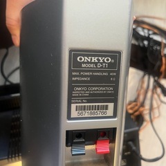 ONKYO コンポ　CR-T1の画像