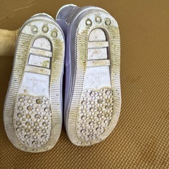 レインブーツ　18cm 紫の画像