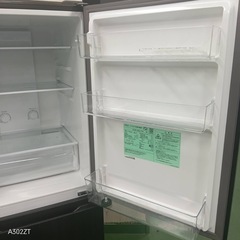 32 2F☆R27  アクア　25年製　201L　木目デザイン　冷蔵庫　安い 洗濯機　の画像