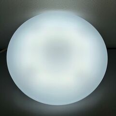 ss7732　アイリスオーヤマ LEDシーリングライト OB-CLM30DD ～6畳 昼光色 リモコン付き IRIS OHYAMA 丸型 天井照明 LEDライト 調光可 コンパクト シンプル シーリングライト 中古の画像