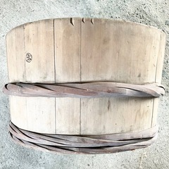 木桶　桶　たらい　古道具　昭和レトロの画像