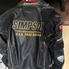 Simpsonレザージャケットの画像