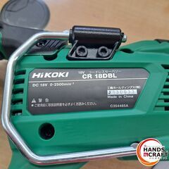 ✨HiKOKI　中古CR18DBL　充電式セーバーソー　18V　本体のみ/説明書付き✨うるま市田場✨の画像