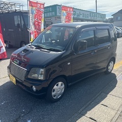 大人気の4WD,ターボ！！スズキワゴンR RR 車検一年半付き　装備充実【自社ローンも対応可能】の画像