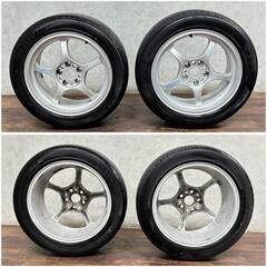 WW4/55 RAYS レイズ GramLights グラムライツ 57C 17×7.5J 5H-100 +40 ブリジストン REGNO225/50R17 2011年製 ★直接引取歓迎の画像