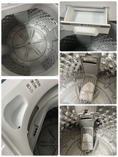 R417 ☀️ 2022年製の高年式！ TOSHIBA 洗濯機 （洗濯4.5㎏) AW-45M9 ⭐ 動作確認済 ⭐ クリーニング済