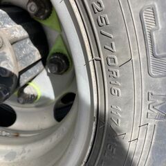 ☆ミ 225/70R16 117/115L LT トラック タイヤ ６本 スタッドレス 冬タイヤ ダイナ キャンター 4t 2t 3.5t ☆ミの画像