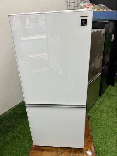 シャープ 冷蔵庫 SJ-GD14C-W 2017年製