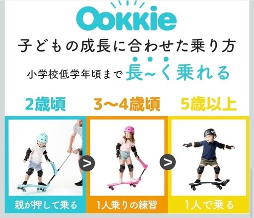 Ookkie オーキー　スケボー