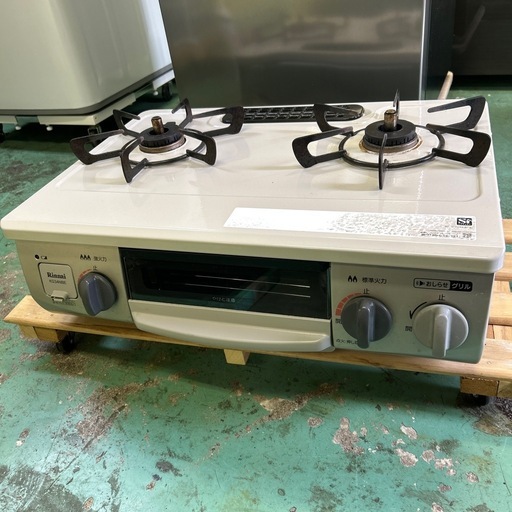 【済】リンナイ ガスコンロ 都市ガス用 2021年製