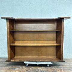 ww4/35 スペイン製 H104×D57×W153cm　バーカウンター オーク材 ヴィンテージ アンティーク インテリア カウンター レトロ ★直接引取歓迎の画像