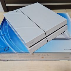 PS4 本体 グレイシャー・ホワイト 500GBの画像
