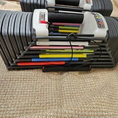 2個セット　片方41kg ブロックダンベル アジャスタブル 筋トレ 可変式の画像