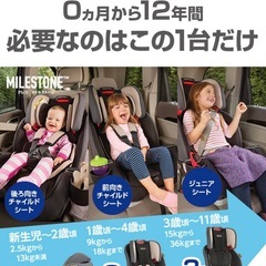 取引き中の為一旦受付停止中です。グレコ　チャイルドシートの画像
