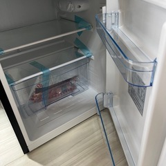冷蔵庫95Lとコンロの画像