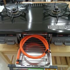 リユースのサカイ栃木店★ジモティ割あり★ Rinnai LPガステーブル KSR670BK  22年製 動作確認／クリーニング済み TC11026の画像