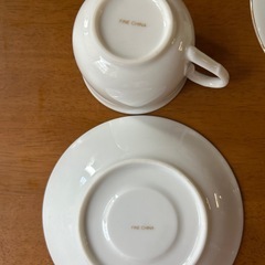 カップ&ソーサー2客セットの画像