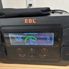 2200wEBLポータブル電源の画像