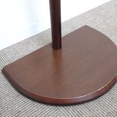 新札幌 / 半円型 スタンドハンガーラック 衣類収納 クローゼット収納  什器 幅45×奥行30×高さ154cm / No.3634の画像