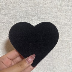 ハート ビーズ コースターの画像