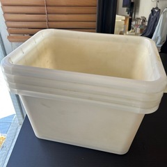 IKEA購入 プラスチックBOX プラ バスケットの画像