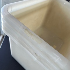 IKEA購入 プラスチックBOX プラ バスケットの画像