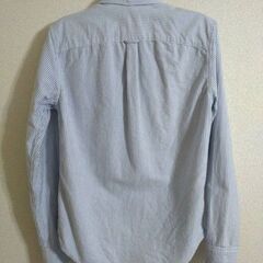 Gap 長袖ストライプボタンダウンシャツ XXSサイズの画像