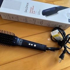 サロニア　ヘアアイロン　ヒートブラシの画像
