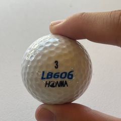【未使用保管品‼️】ホンマ HONMA ゴルフボール 3個入×3箱！！の画像