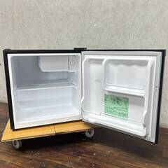 ww2/97 アイリスオーヤマ PRC-B051D-B 冷蔵庫 46L 1ドア 右開き ブラック コンパクト キッチン 家電 2024年製 ★直接引取歓迎◎の画像