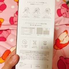 スリコ　シャワーヘッドの画像
