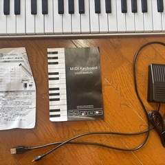 ニコマク swan 61 鍵　電子ピアノ　ミニの画像
