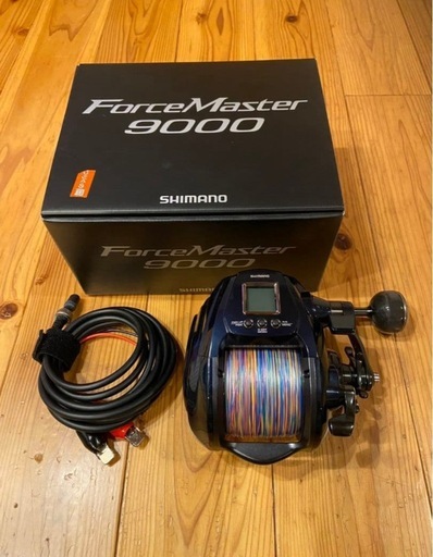 20フォースマスター9000と大物竿