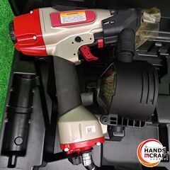 ✨MAX　中古　CN-450AD(FP)　常圧釘打機　32～50ｍｍ　コイルネイラ　ケース付き✨うるま市田場✨の画像