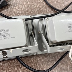 LED投光器 作業灯　2個セット シルバーの画像