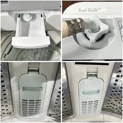 WN1/13　HITACHI 日立 BW-V90A ビートウォッシュ 全自動洗濯機 9.0kg 簡易乾燥機能 2016年製 洗濯機 家電 中古 ★直接引取歓迎◎の画像