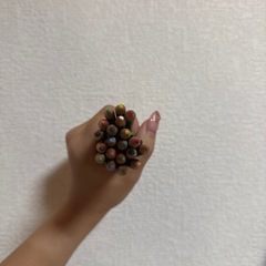 取引中-色鉛筆の画像