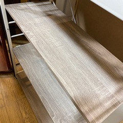 🌲ナチュラルカラー🌲オープンラック シンプル 木目調　No.2590 NHの画像