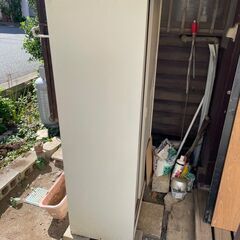 スチール製 3段 物置の画像