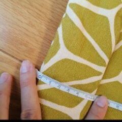 未使用品 幾何学模様ハンドバッグの画像
