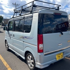 ご購入ありがとうございました。H18年車　スズキエブリィワゴンPZ ターボ　4wd　車検令和9年10月の画像