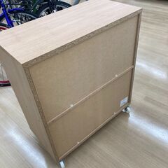 A-311★ジモティ割引あり★【リユースのサカイ野々市店】 キャスター付ラック(幅)80cm×(奥行き)39cm×(高さ)91cm ※クリーニング済みの画像