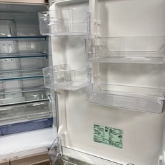 567 三菱　大型冷蔵庫　455L 400L強　小型　家庭用　自動製氷　保証込みの画像
