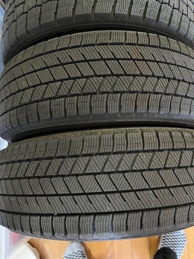 ブリヂストン2本＋ダンロップ2本 スタッドレスタイヤ4本セット 185/60R15 溝8mm